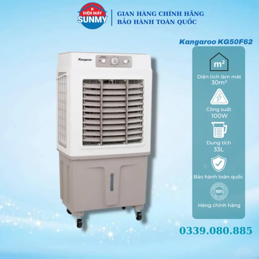 So sánh giá Quạt điều hoà Kangaroo KG50F62 100W - Tìm sản phẩm giá rẻ nhất - Ảnh 1
