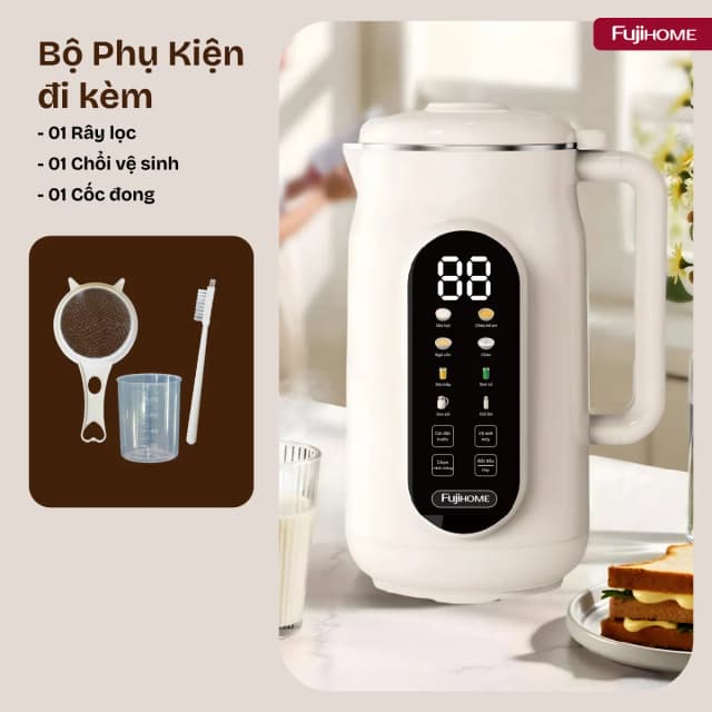 So sánh giá Máy làm sữa hạt đa năng Fujihome SM836 rẻ nhất? - Ảnh 5