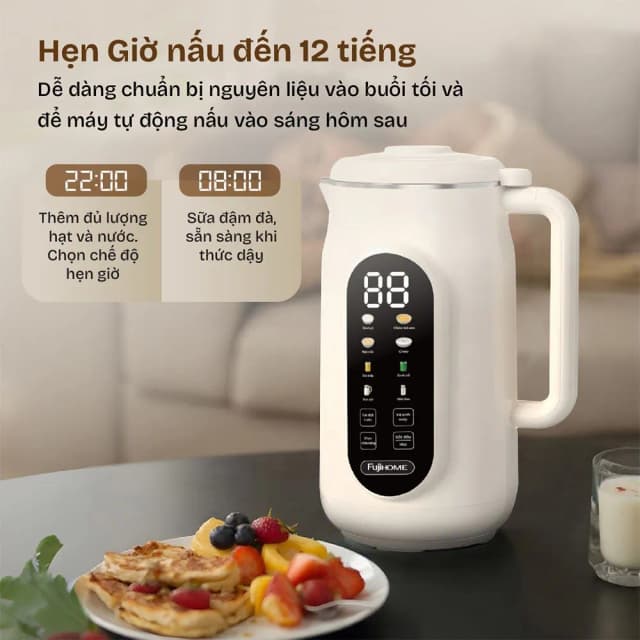 So sánh giá Máy làm sữa hạt đa năng Fujihome SM836 rẻ nhất? - Ảnh 9