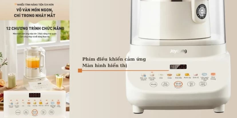 Máy làm sữa hạt đa năng Joyoung JHSB-602 Pro - Giá rẻ nhất hôm nay - Ảnh 68
