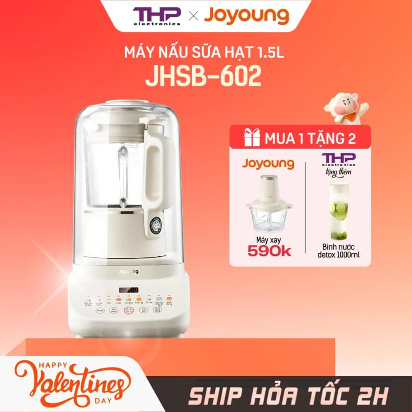 Máy làm sữa hạt đa năng Joyoung JHSB-602 Pro - Giá rẻ nhất hôm nay - Ảnh 75