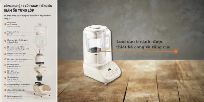 Máy làm sữa hạt đa năng Joyoung JHSB-602 Pro - Giá rẻ nhất hôm nay - Ảnh 93