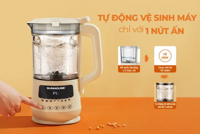 Top 1 so sánh giá Máy làm sữa hạt đa năng Sunhouse SHD5261 - Tìm sản phẩm giá rẻ nhất - Ảnh 15
