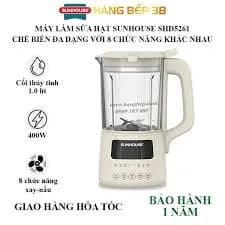 Top 1 so sánh giá Máy làm sữa hạt đa năng Sunhouse SHD5261 - Tìm sản phẩm giá rẻ nhất - Ảnh 6