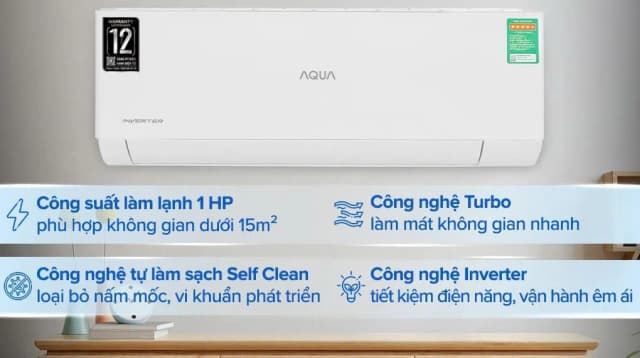 So sánh giá Máy lạnh AQUA Inverter 1 HP AQA-RV10QA5 rẻ nhất?