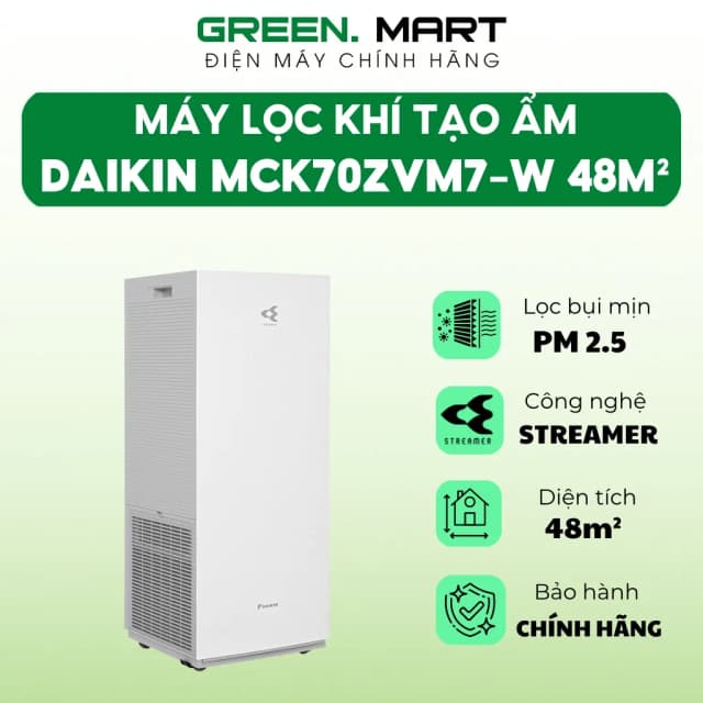 Top 1 so sánh giá Máy lọc không khí tạo ẩm Daikin MCK70ZVM7-W 82W - Tìm sản phẩm giá rẻ nhất - Ảnh 6