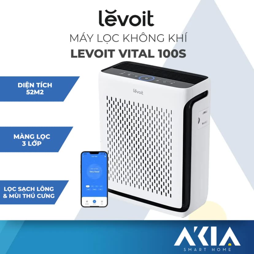 So sánh giá Máy lọc không khí Levoit Vital 100s 32W - Tìm sản phẩm giá rẻ nhất - Ảnh 9