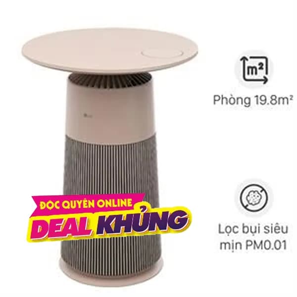 So sánh giá Máy lọc không khí LG PuriCare Aero Furniture AS20GPBK0 màu nâu 28W rẻ nhất? - Ảnh 2