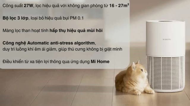 So sánh giá Máy lọc không khí Xiaomi Pet Care Air Purifier EU (BHR9969EU) 27W rẻ nhất? - Ảnh 4