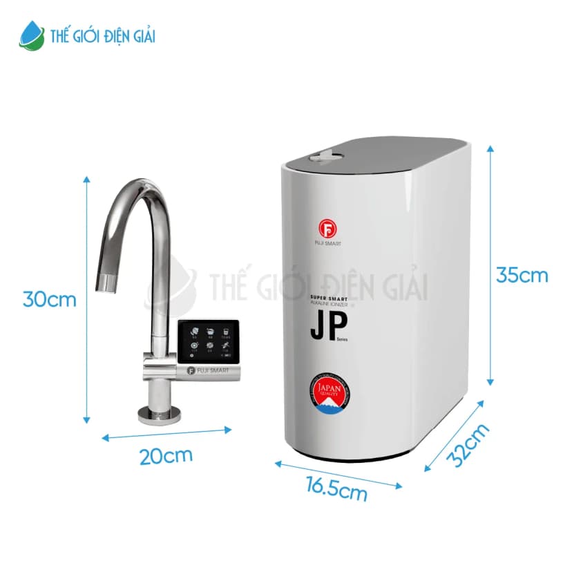 So sánh giá Máy lọc nước điện giải ion kiềm Fuji Smart JP900 Pro 9 tấm điện cực - Tìm sản phẩm giá rẻ nhất - Ảnh 1