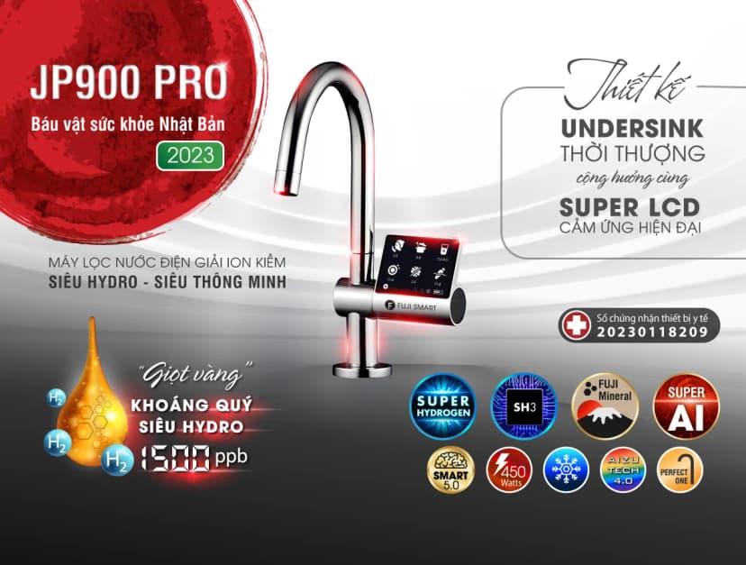 So sánh giá Máy lọc nước điện giải ion kiềm Fuji Smart JP900 Pro 9 tấm điện cực - Tìm sản phẩm giá rẻ nhất - Ảnh 6