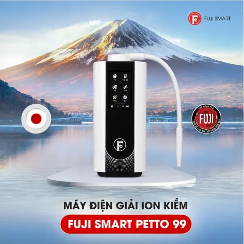 So sánh giá Máy lọc nước điện giải ion kiềm Fuji Smart Petto 99 9 tấm điện cực - Tìm sản phẩm giá rẻ nhất - Ảnh 2