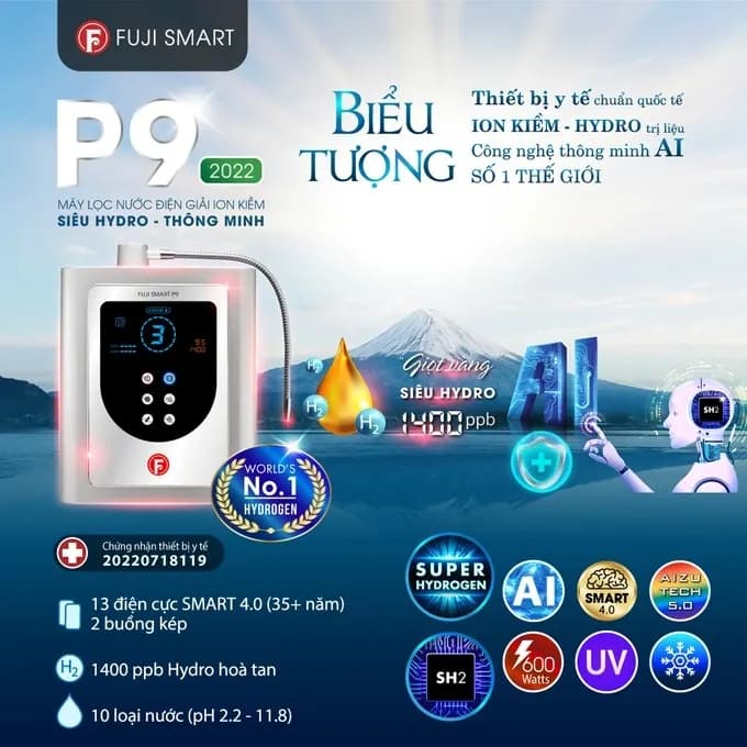 So sánh giá Máy lọc nước điện giải ion kiềm Fuji Smart Petto 99 9 tấm điện cực - Tìm sản phẩm giá rẻ nhất - Ảnh 6