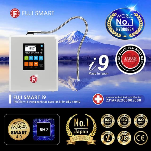 Top 1 so sánh giá Máy lọc nước điện giải ion kiềm Fuji Smart Petto 99 9 tấm điện cực - Tìm sản phẩm giá rẻ nhất - Ảnh 10