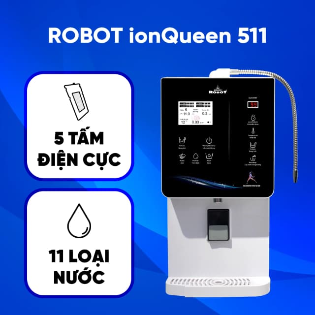Top 1 so sánh giá Máy lọc nước điện giải ion kiềm nóng nguội lạnh ROBOT IonKing 511X 5 tấm điện cực - Tìm sản phẩm giá rẻ nhất - Ảnh 2
