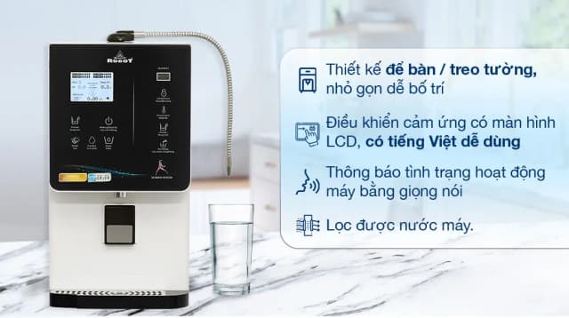 Top 1 so sánh giá Máy lọc nước điện giải ion kiềm nóng nguội lạnh ROBOT IonKing 511X 5 tấm điện cực - Tìm sản phẩm giá rẻ nhất - Ảnh 22