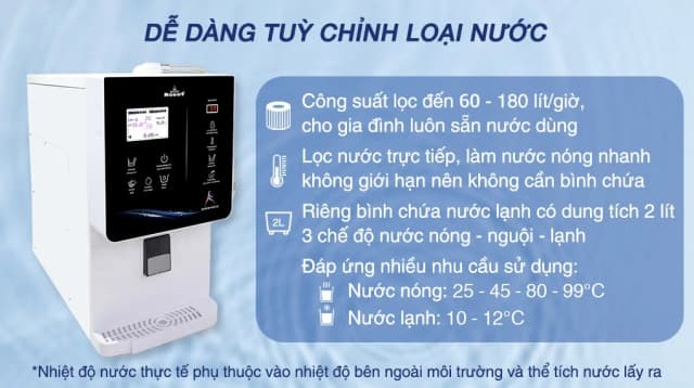 Top 1 so sánh giá Máy lọc nước điện giải ion kiềm nóng nguội lạnh ROBOT IonKing 511X 5 tấm điện cực - Tìm sản phẩm giá rẻ nhất - Ảnh 26