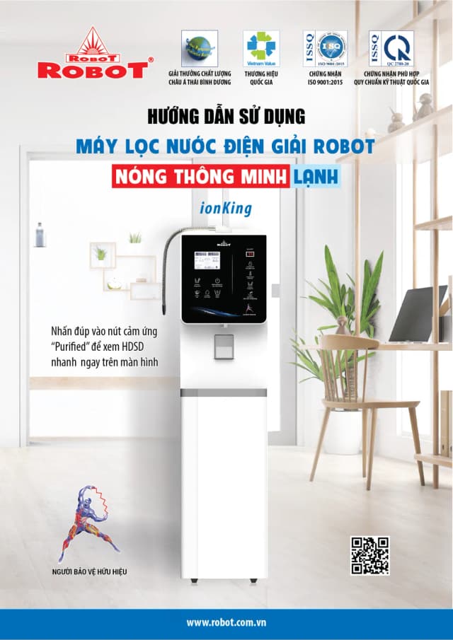 Top 1 so sánh giá Máy lọc nước điện giải ion kiềm nóng nguội lạnh ROBOT IonKing 511X 5 tấm điện cực - Tìm sản phẩm giá rẻ nhất - Ảnh 8