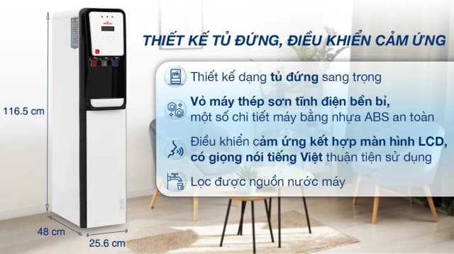 Top 1 so sánh giá Máy lọc nước điện giải ion kiềm nóng nguội lạnh ROBOT IonKing 511X 5 tấm điện cực - Tìm sản phẩm giá rẻ nhất - Ảnh 74
