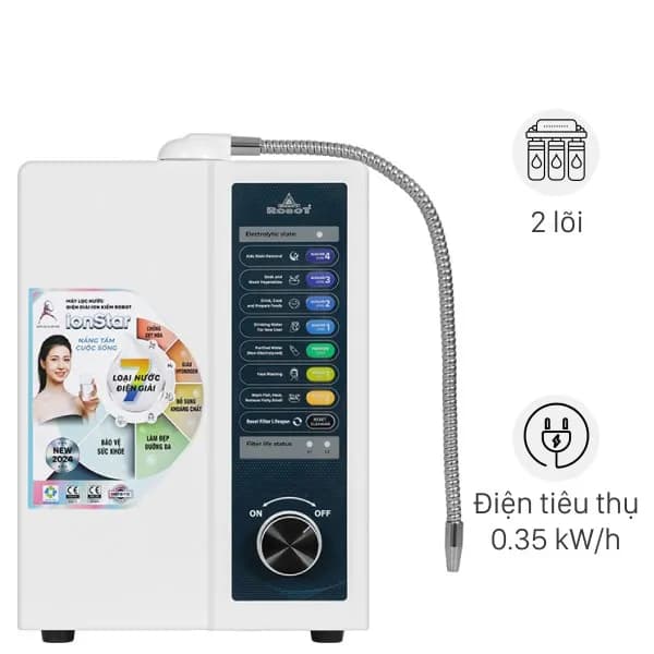 Top 1 so sánh giá Máy lọc nước điện giải ion kiềm nóng nguội lạnh ROBOT IonKing 511X 5 tấm điện cực - Tìm sản phẩm giá rẻ nhất - Ảnh 87