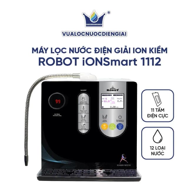 Top 1 so sánh giá Máy lọc nước điện giải ion kiềm nóng nguội lạnh ROBOT IonKing 511X 5 tấm điện cực - Tìm sản phẩm giá rẻ nhất - Ảnh 95