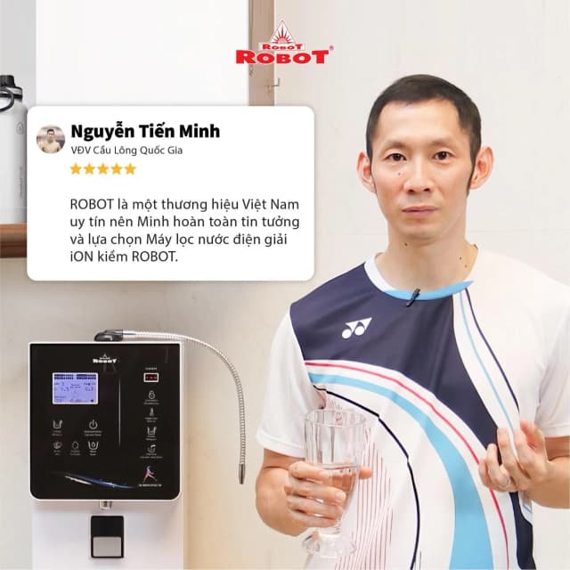 So sánh giá Máy lọc nước điện giải ion kiềm nóng nguội lạnh ROBOT IonKing 711X 7 tấm điện cực rẻ nhất? - Ảnh 20