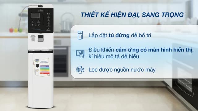 So sánh giá Máy lọc nước điện giải ion kiềm nóng nguội lạnh ROBOT IonKing 912X 9 tấm điện cực rẻ nhất? - Ảnh 4