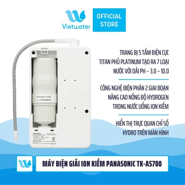 So sánh giá Máy lọc nước điện giải ion kiềm Panasonic TK-AS700 5 tấm điện cực rẻ nhất? - Ảnh 16