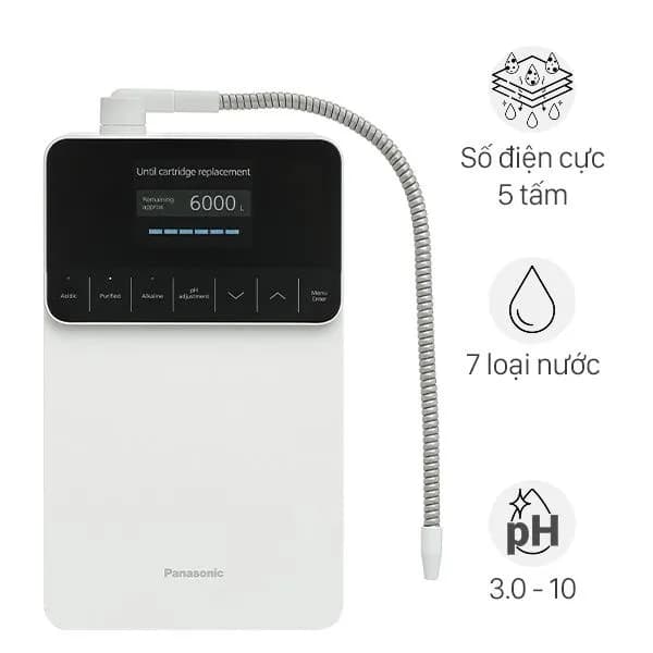 So sánh giá Máy lọc nước điện giải ion kiềm Panasonic TK-AS700 5 tấm điện cực rẻ nhất? - Ảnh 4