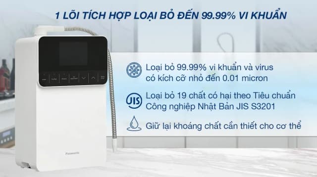 So sánh giá Máy lọc nước điện giải ion kiềm Panasonic TK-AS700 5 tấm điện cực rẻ nhất? - Ảnh 9