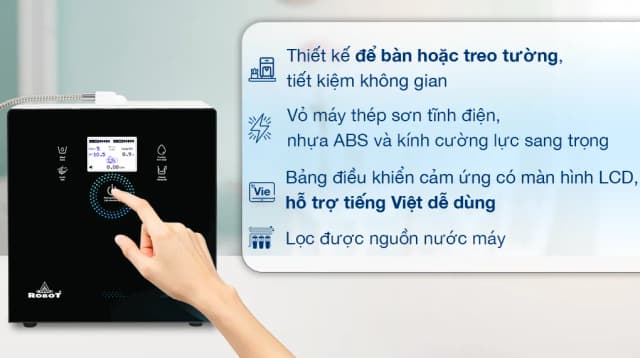 Top 1 so sánh giá Máy lọc nước điện giải ion kiềm ROBOT IonStar 3X 3 tấm điện cực - Tìm sản phẩm giá rẻ nhất - Ảnh 39