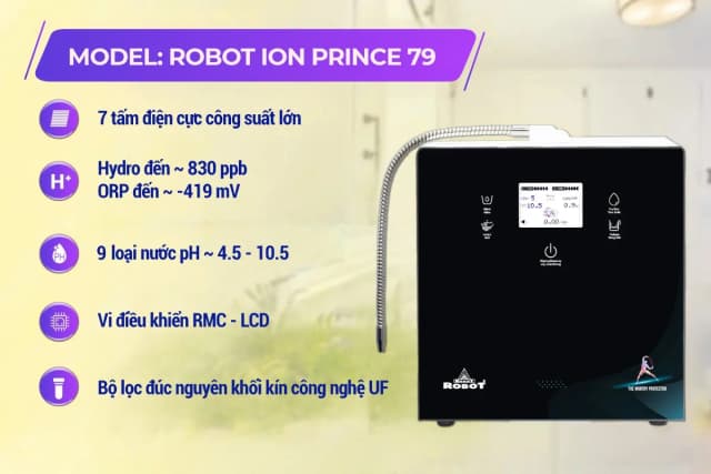 Top 1 so sánh giá Máy lọc nước điện giải ion kiềm ROBOT IonStar 3X 3 tấm điện cực - Tìm sản phẩm giá rẻ nhất - Ảnh 41