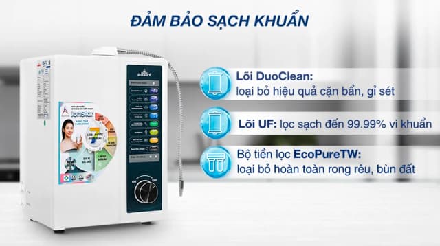 Top 1 so sánh giá Máy lọc nước điện giải ion kiềm ROBOT IonStar 3X 3 tấm điện cực - Tìm sản phẩm giá rẻ nhất - Ảnh 7