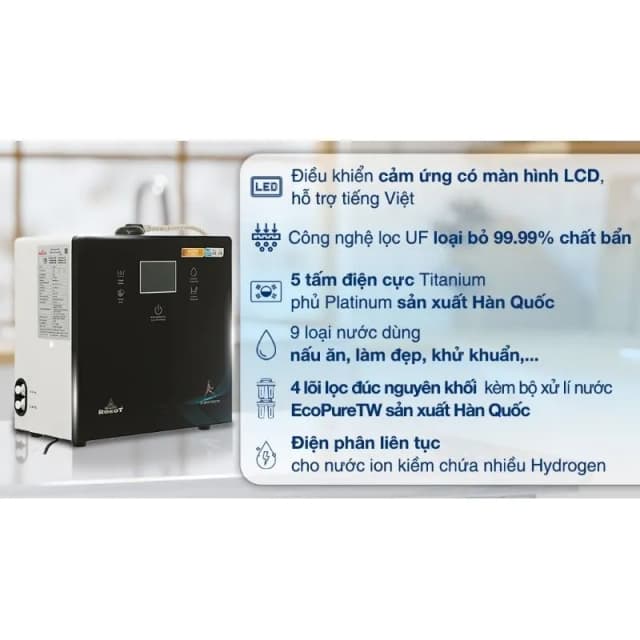 Top 1 so sánh giá Máy lọc nước điện giải ion kiềm ROBOT IonStar 3X 3 tấm điện cực - Tìm sản phẩm giá rẻ nhất - Ảnh 68