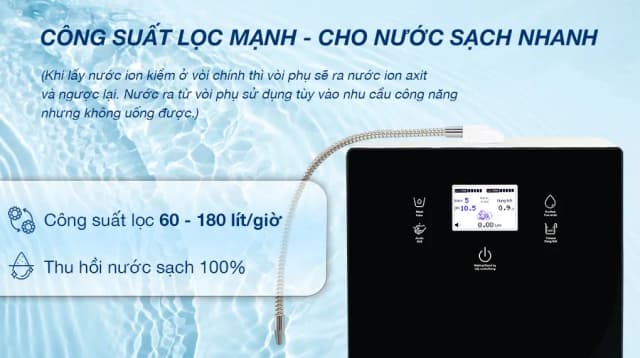 Top 1 so sánh giá Máy lọc nước điện giải ion kiềm ROBOT IonStar 3X 3 tấm điện cực - Tìm sản phẩm giá rẻ nhất - Ảnh 69