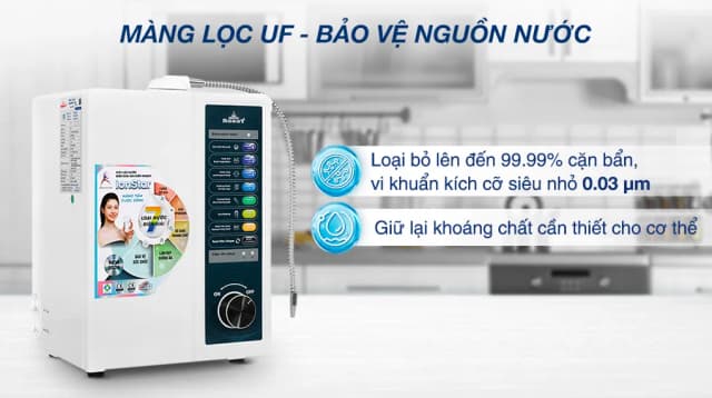 Top 1 so sánh giá Máy lọc nước điện giải ion kiềm ROBOT IonStar 3X 3 tấm điện cực - Tìm sản phẩm giá rẻ nhất - Ảnh 8
