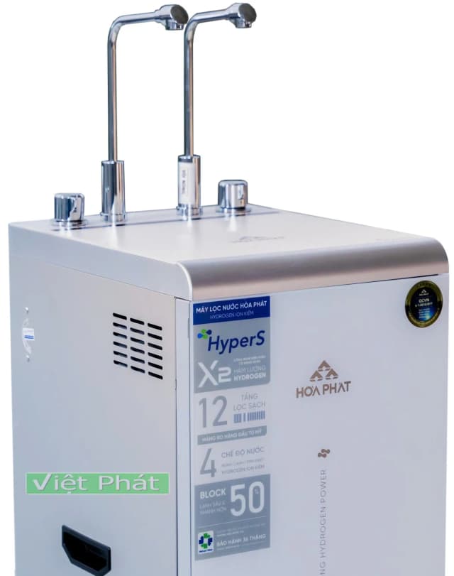 So sánh giá Máy lọc nước RO nóng nguội lạnh Hydrogen ion kiềm Hòa Phát HPA885 12 lõi rẻ nhất? - Ảnh 13