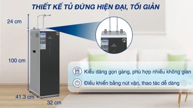 So sánh giá Máy lọc nước RO nóng nguội lạnh Hydrogen ion kiềm Hòa Phát HPA886 12 lõi rẻ nhất? - Ảnh 5