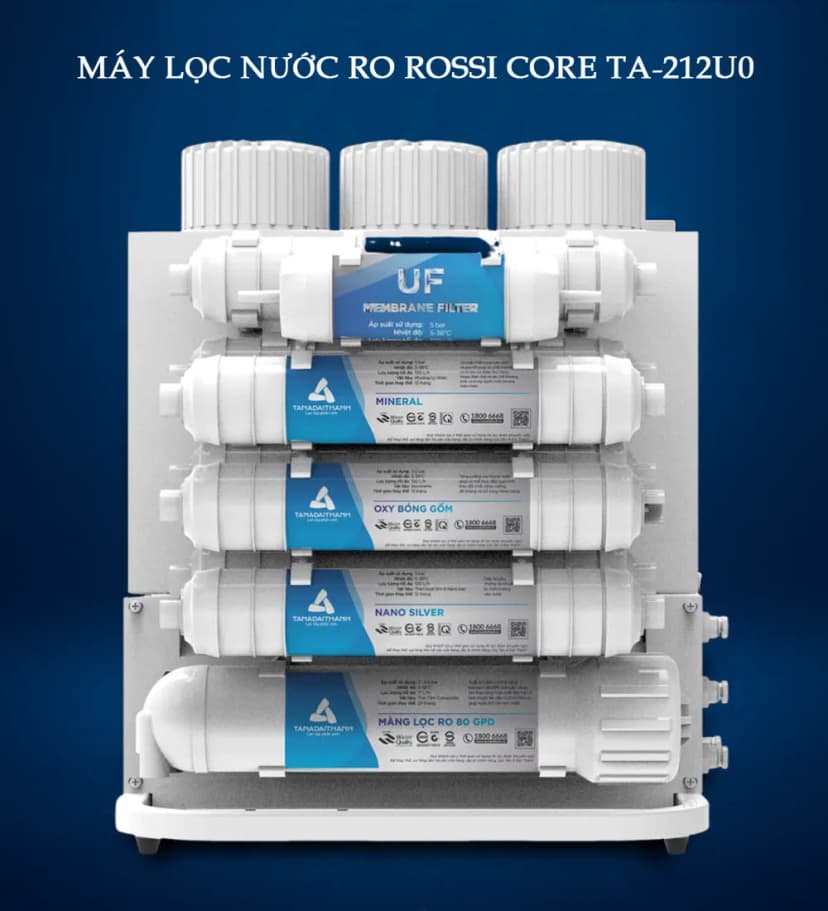 So sánh giá Máy lọc nước RO Hydrogen Rossi RA-75D 12 lõi - Tìm sản phẩm giá rẻ nhất - Ảnh 6