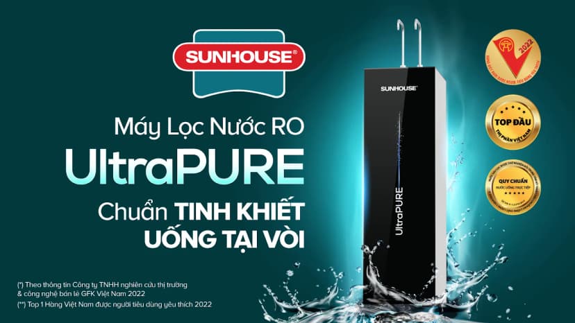 Máy lọc nước RO Hydrogen Sunhouse UltraPure SHA8896L 12 lõi - Giá rẻ nhất hôm nay - Ảnh 4