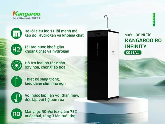 So sánh giá Máy lọc nước RO Hydrogen Kangaroo KG11A1 11 lõi rẻ nhất? - Ảnh 9
