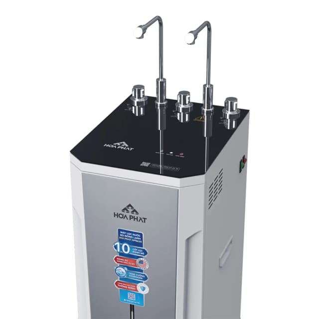 So sánh giá Máy lọc nước RO nóng nguội lạnh Hydrogen Hòa Phát HPN635 10 lõi rẻ nhất? - Ảnh 2