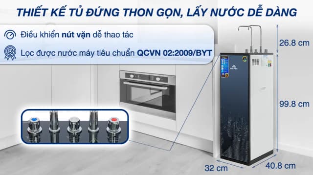 So sánh giá Máy lọc nước RO nóng nguội lạnh Hydrogen Hòa Phát HPN666 11 lõi rẻ nhất? - Ảnh 9