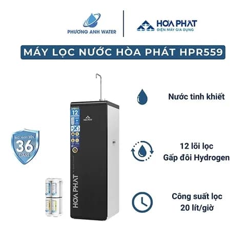 So sánh giá Máy lọc nước RO nóng nguội lạnh Hydrogen Hòa Phát HPN669 12 lõi rẻ nhất? - Ảnh 8
