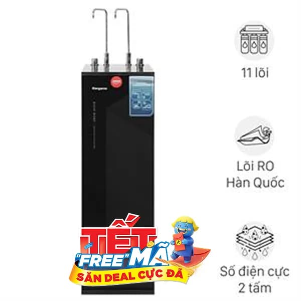 So sánh giá Máy lọc nước RO nóng nguội lạnh Hydrogen ion kiềm Kangaroo KGHC11A4 11 lõi rẻ nhất? - Ảnh 2