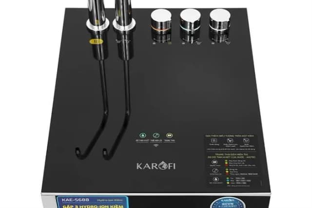 So sánh giá Máy lọc nước RO nóng nguội lạnh Hydrogen ion kiềm Karofi KAE-S688 12 lõi rẻ nhất? - Ảnh 13