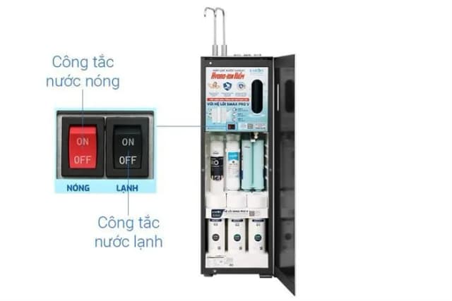 So sánh giá Máy lọc nước RO nóng nguội lạnh Hydrogen ion kiềm Karofi KAE-S688 12 lõi rẻ nhất? - Ảnh 18