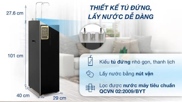 Top 1 so sánh giá Máy lọc nước RO nóng nguội lạnh Hydrogen Kangaroo KG12S2H4 12 lõi - Tìm sản phẩm giá rẻ nhất - Ảnh 13
