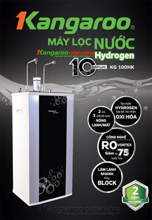 Top 1 so sánh giá Máy lọc nước RO nóng nguội lạnh Hydrogen Kangaroo KG12S2H4 12 lõi - Tìm sản phẩm giá rẻ nhất - Ảnh 9