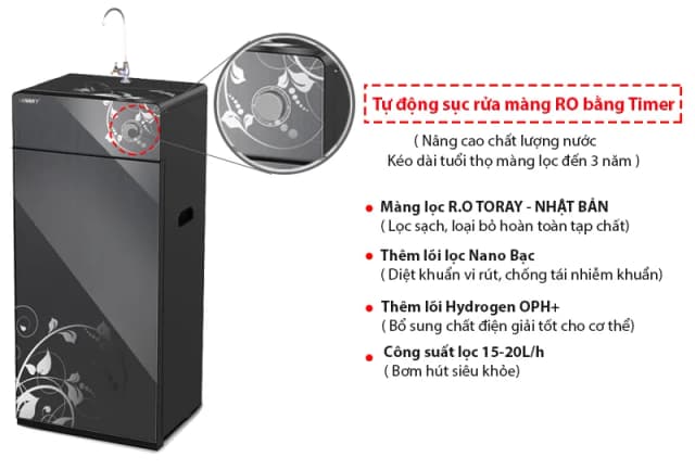 So sánh giá Máy lọc nước RO nóng nguội lạnh Hydrogen Sanaky SNK-S3HK85 10 lõi rẻ nhất? - Ảnh 18